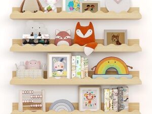 23-Inch Wooden Nursery Shelves