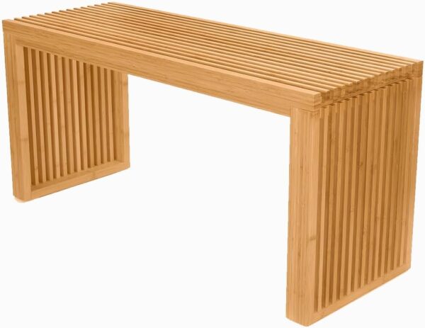 Bamboo Dining Bench for Indoor and Outdoor