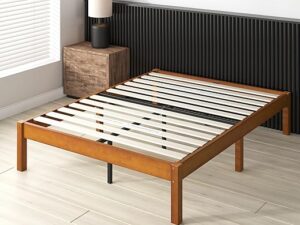 Zinus Ellie 14-Inch Bamboo Queen Bed Frame